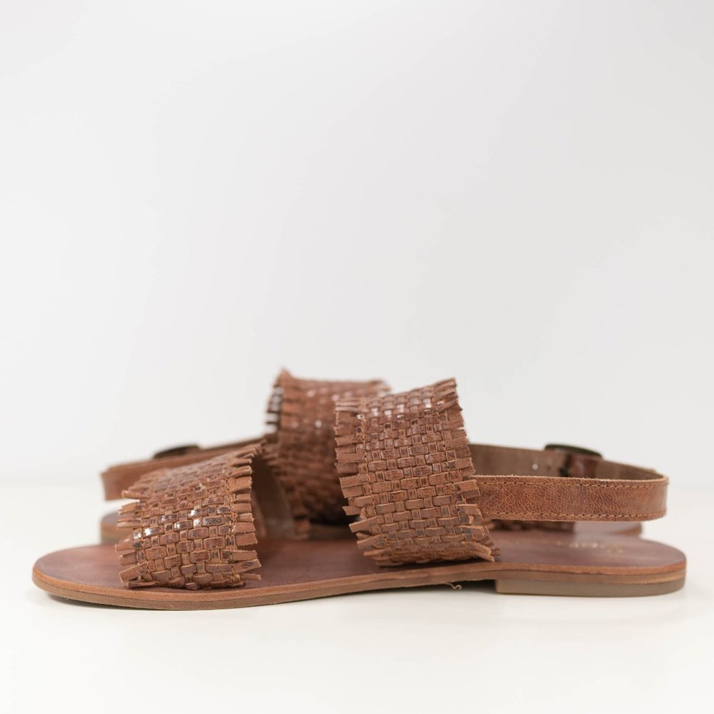 Splendid Thomas Woven Leather Sandals - Picture 7 of 14